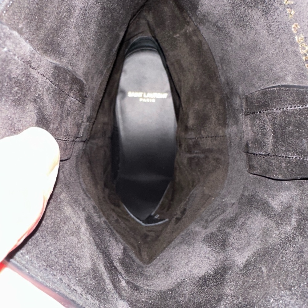 Saint Laurent | 40mm Lukas Western Boots - Picture 17 of 17